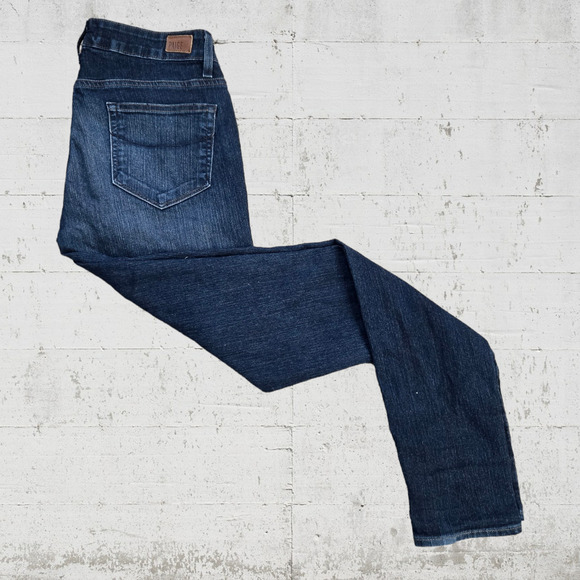 Paige Verdugo Dark Wash Mid Rise Slim Classic Ultra Skinny Jeans Size 28 - Picture 5 of 7